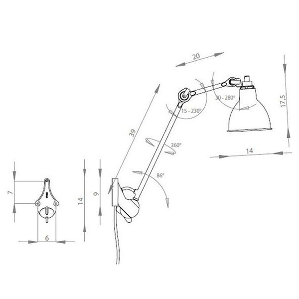Plafonnier Lampe Gras