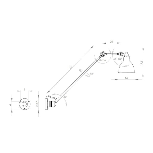 Plafonnier Lampe Gras
